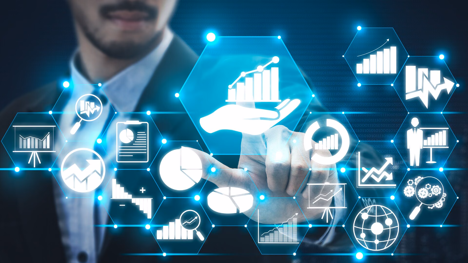 Technology innovation collage